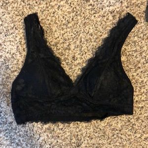 Black bralette